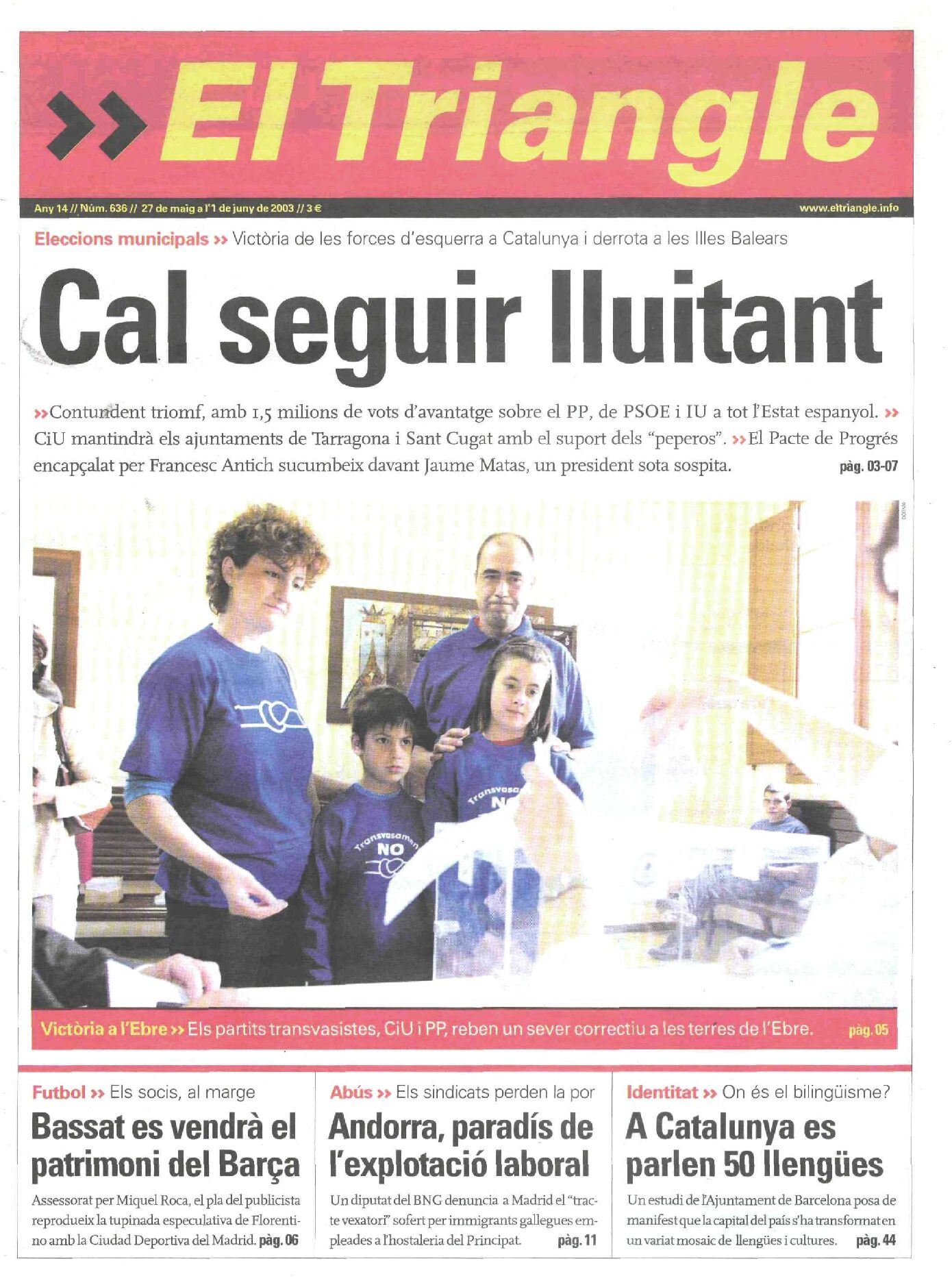 Cal seguir lluitant