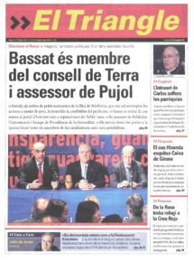 Bassat és membre del consell de Terra i assessor de Pujol