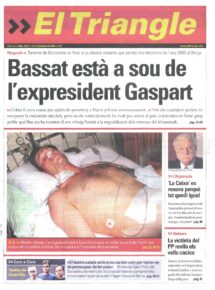 Bassat està a sou de l’expresident Gaspart