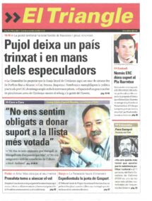 Pujol deixa un país trinxat i en mans dels especuladors