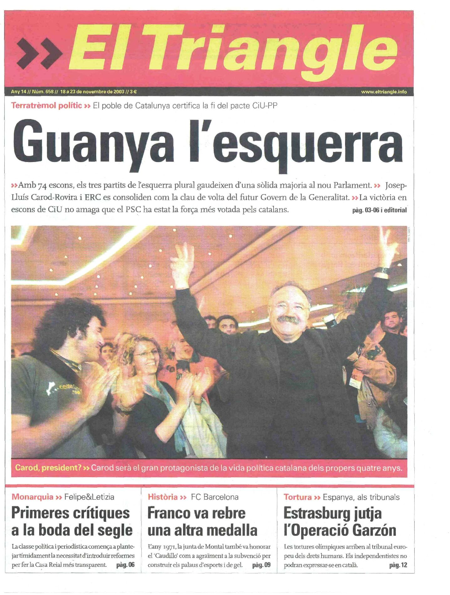 Guanya l'esquerra