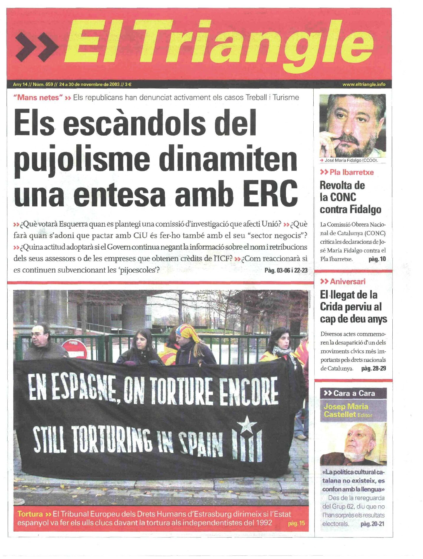 Els escàndols del pujolisme dinamiten una entesa amb ERC
