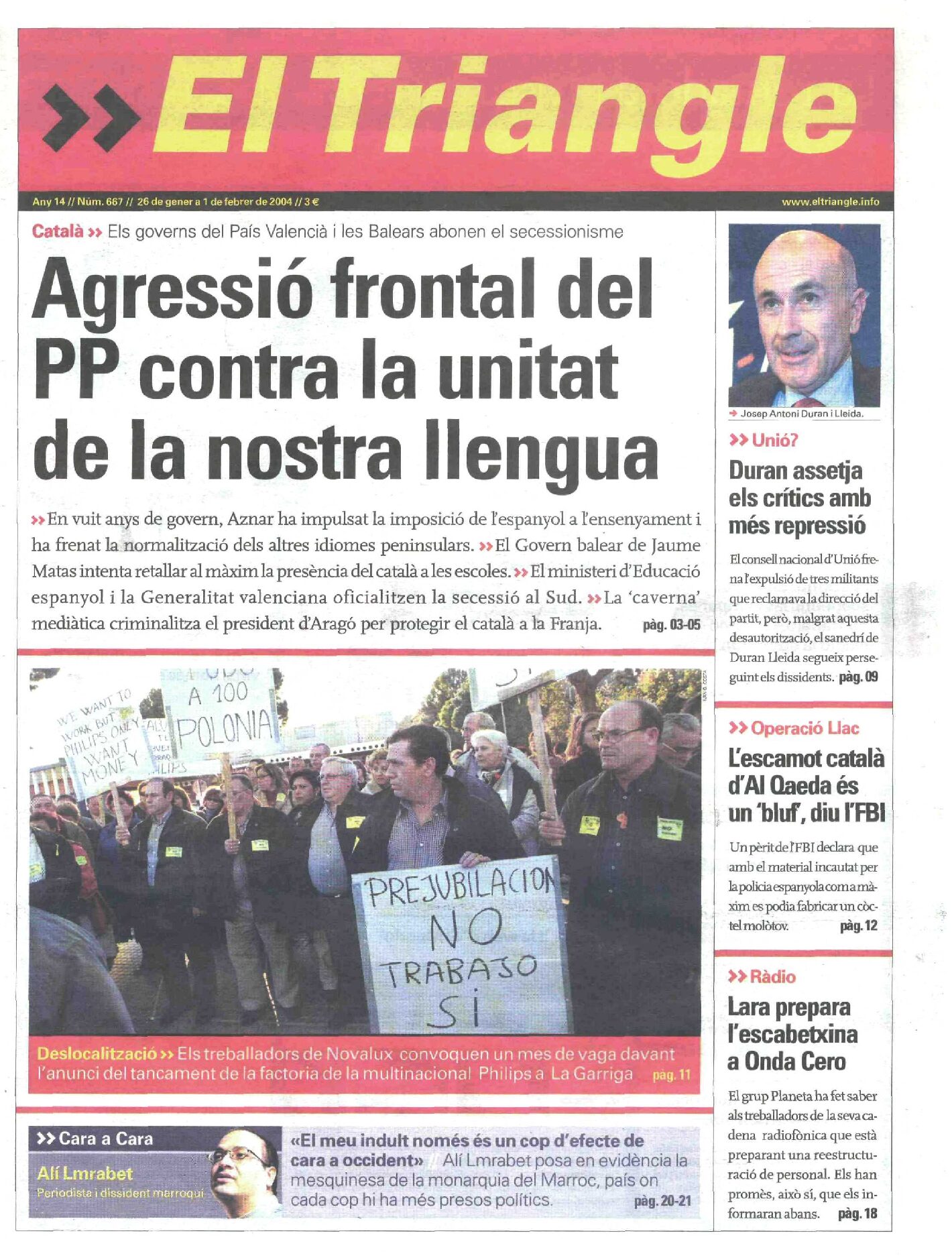 Agressió frontal del PP contra la unitat e la nostra llengua
