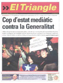 Cop d’estat mediàtic contra la Generalitat
