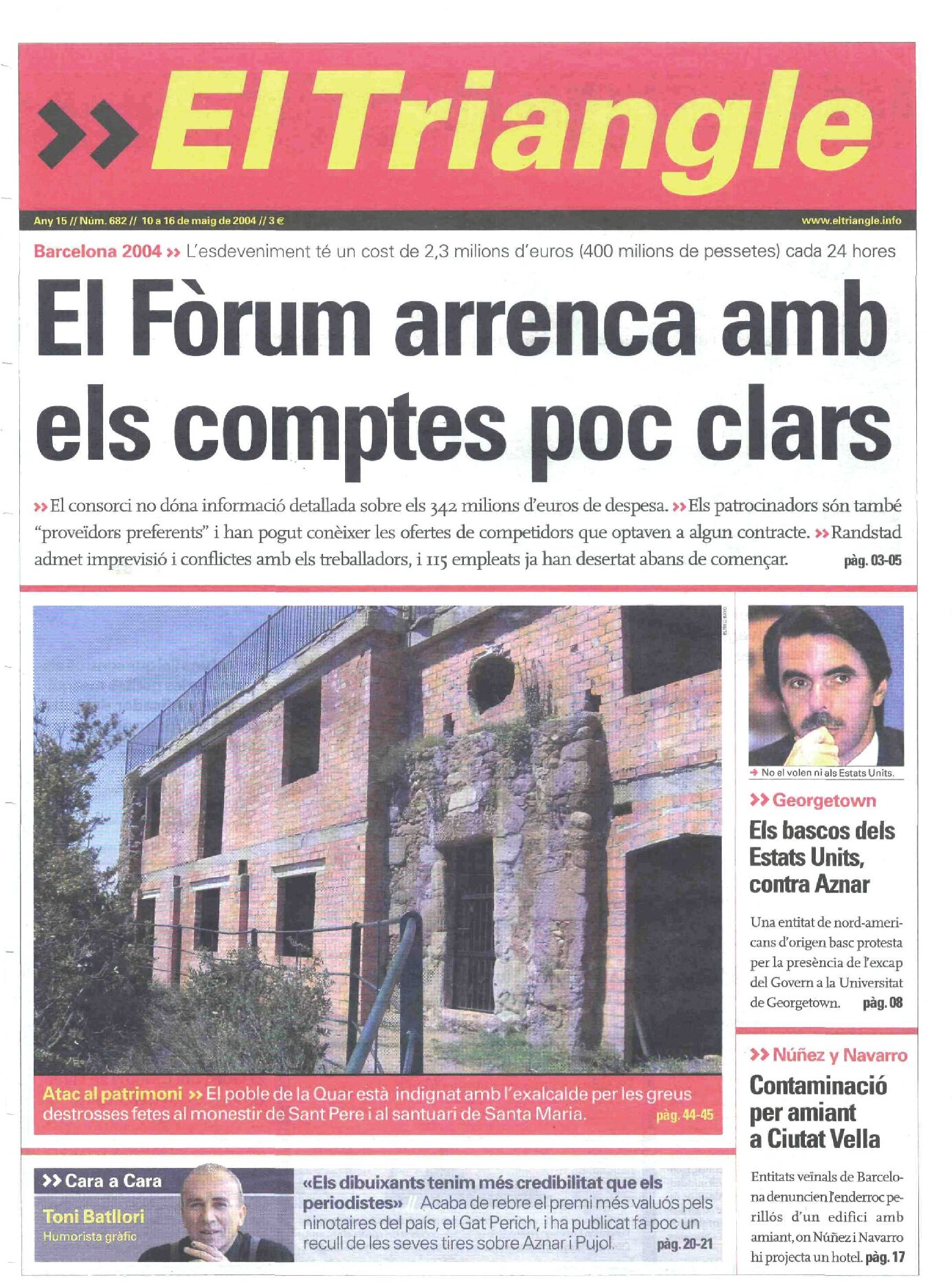 El Fòrum arrenca amb els comptes poc clars