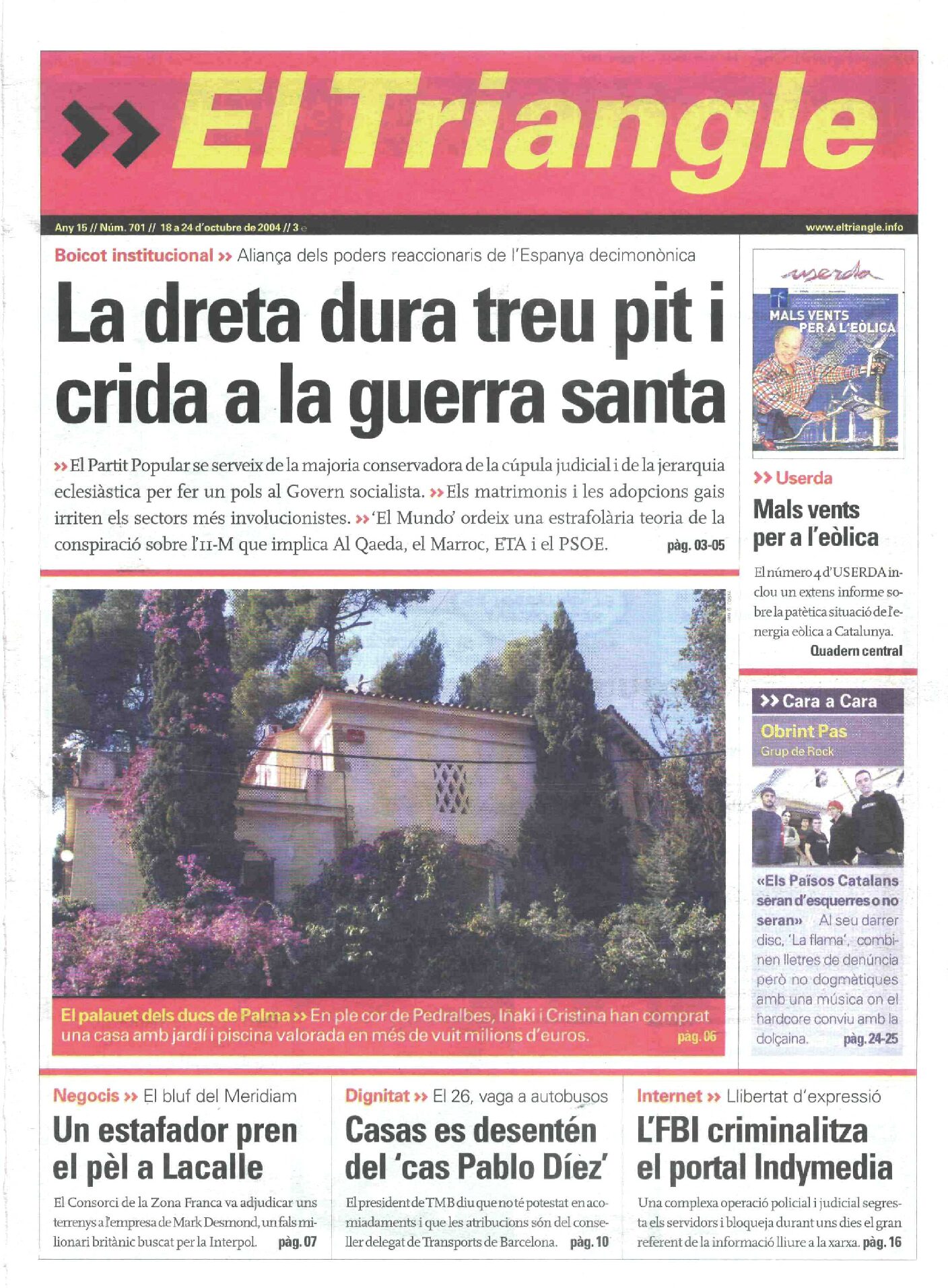 La dreta dura treu pit i crida a la guerra santa
