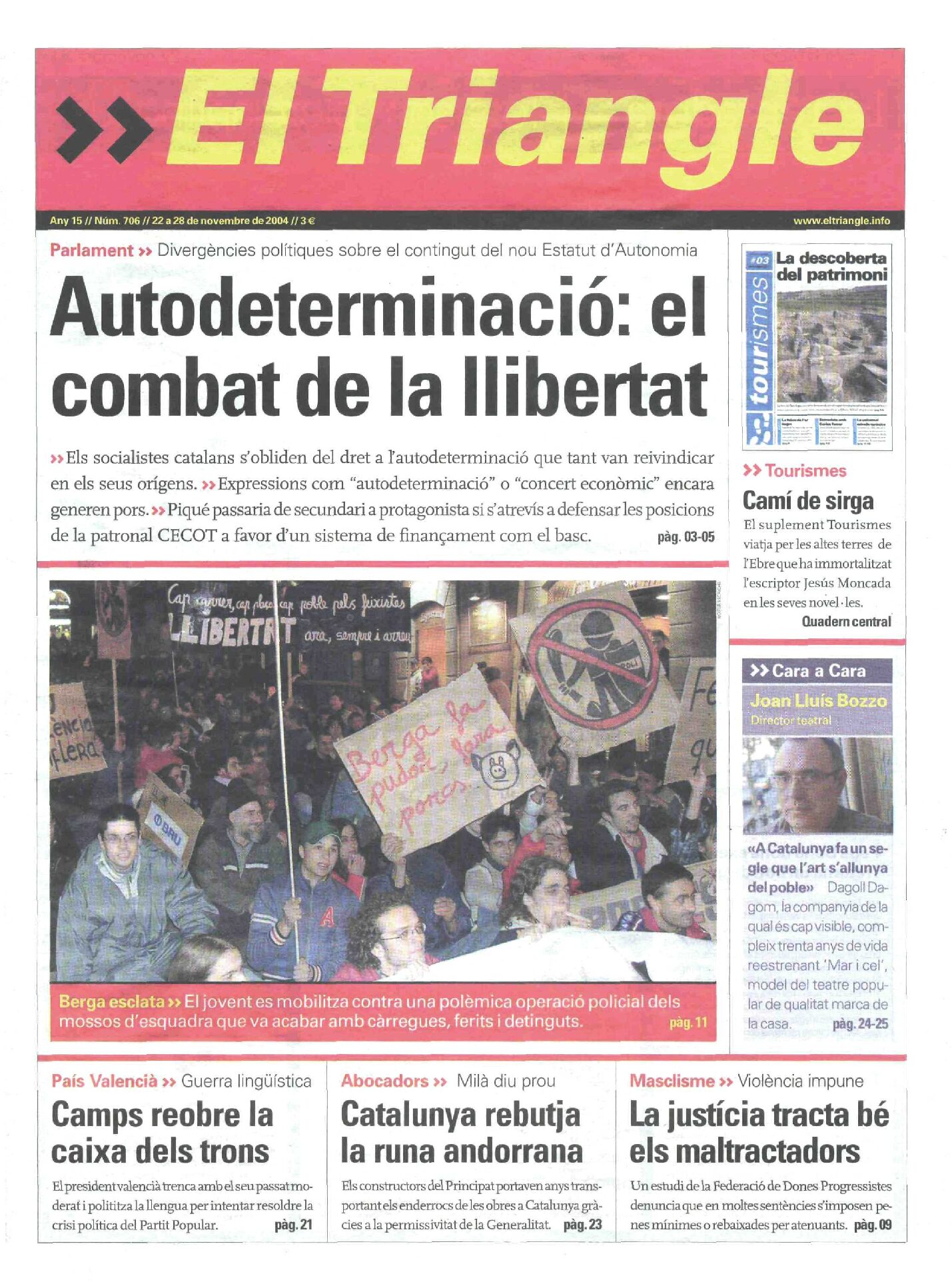Autodeterminació: el combat de la llibertat