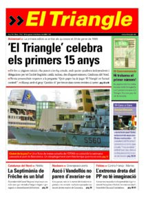 ‘El Triangle’ celebra els primers 15 anys