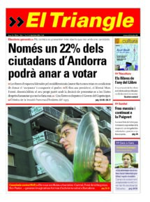 Només un 22% dels ciutadans d’Andorra podrà anar a votar