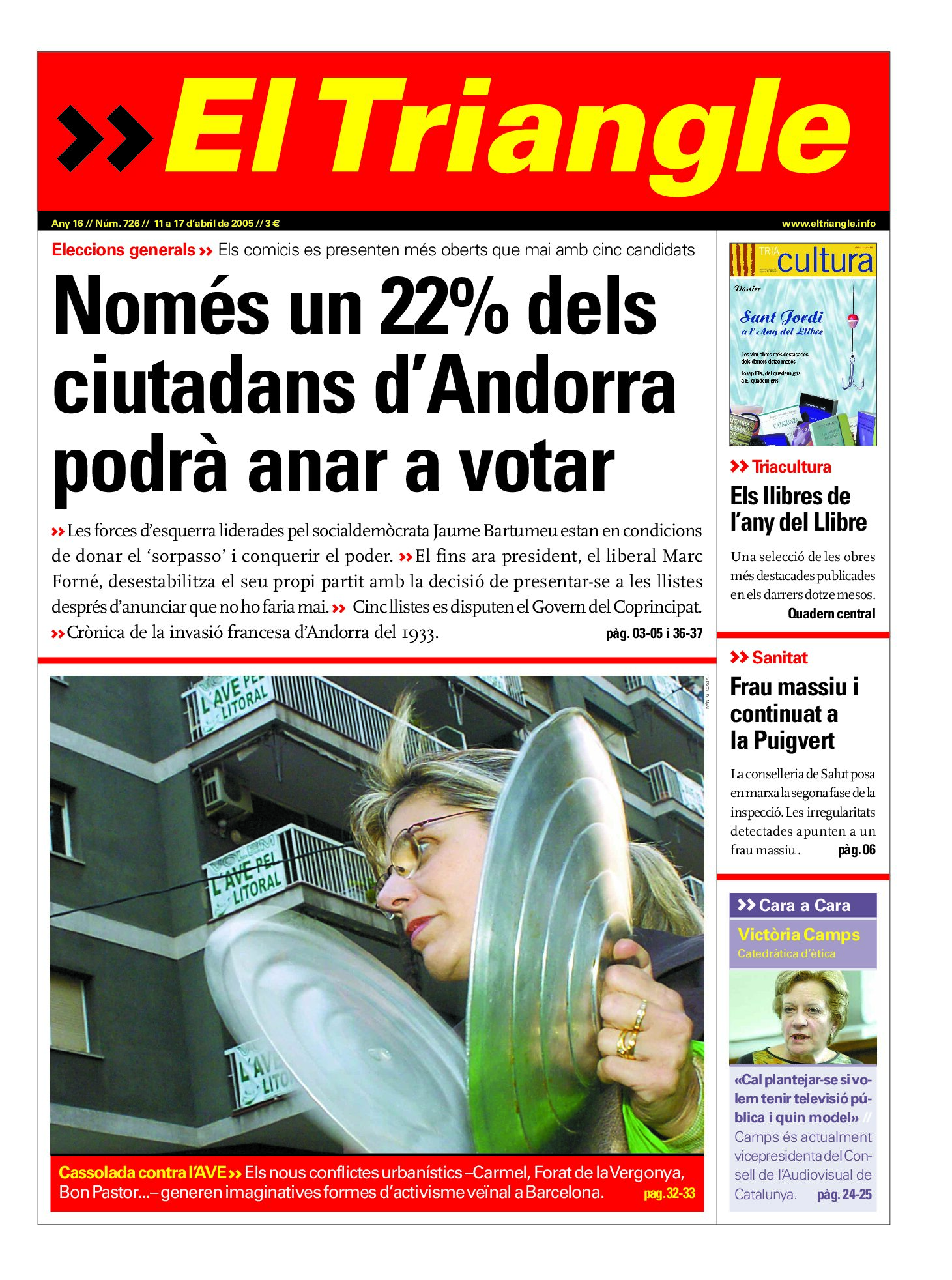 Només un 22% dels ciutadans d'Andorra podrà anar a votar