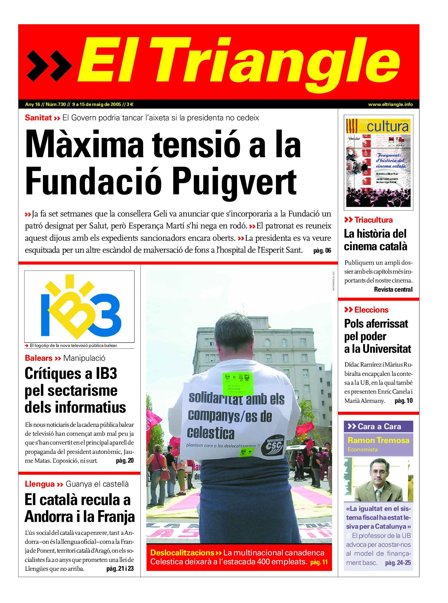 Màxima tensió a la Fundació Puigvert