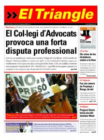 El Col·legi d’Advocats provoca una forta disputa professional