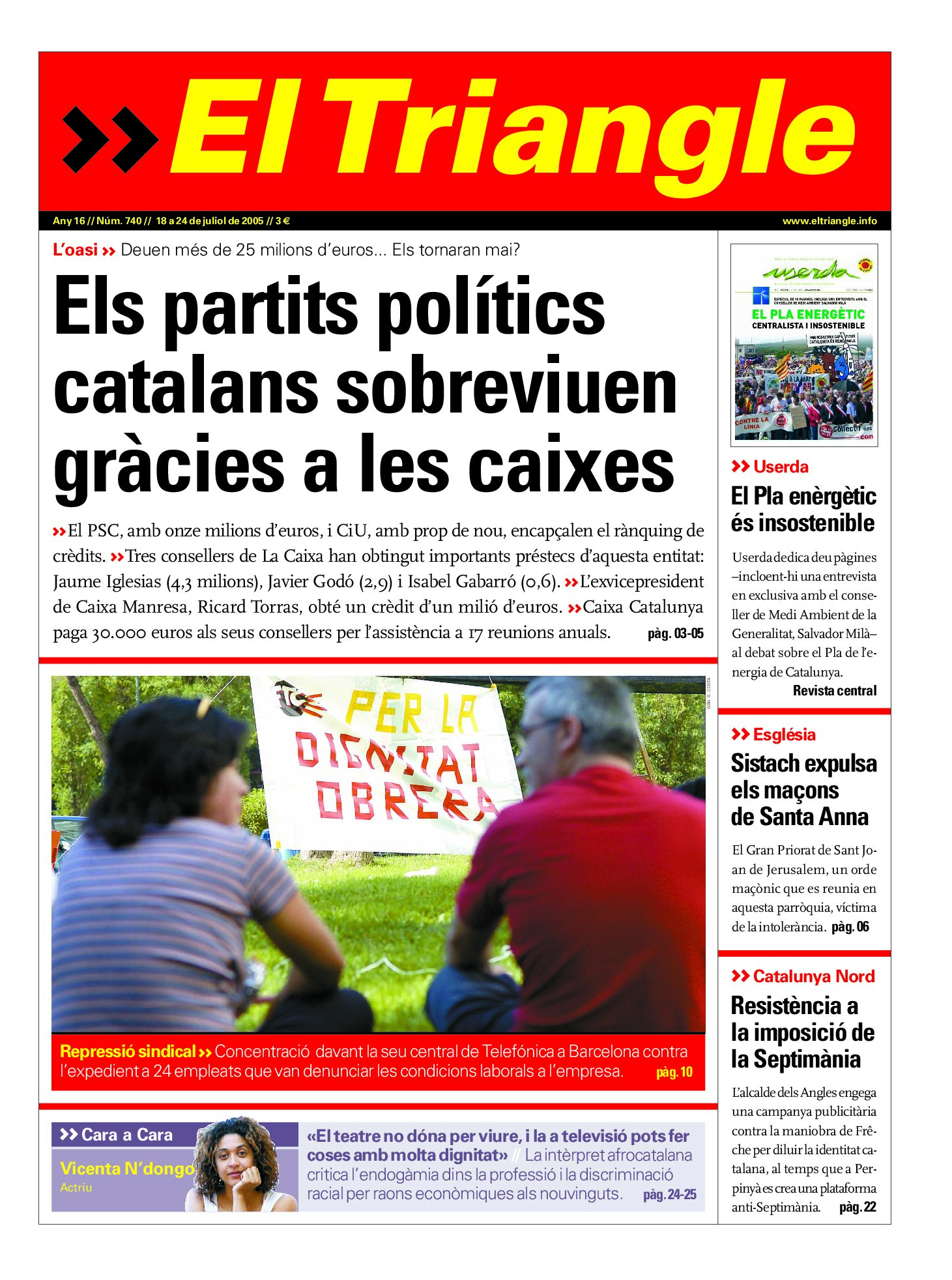 Els partits polítics catalans sobreviuen gràcies a les caixes