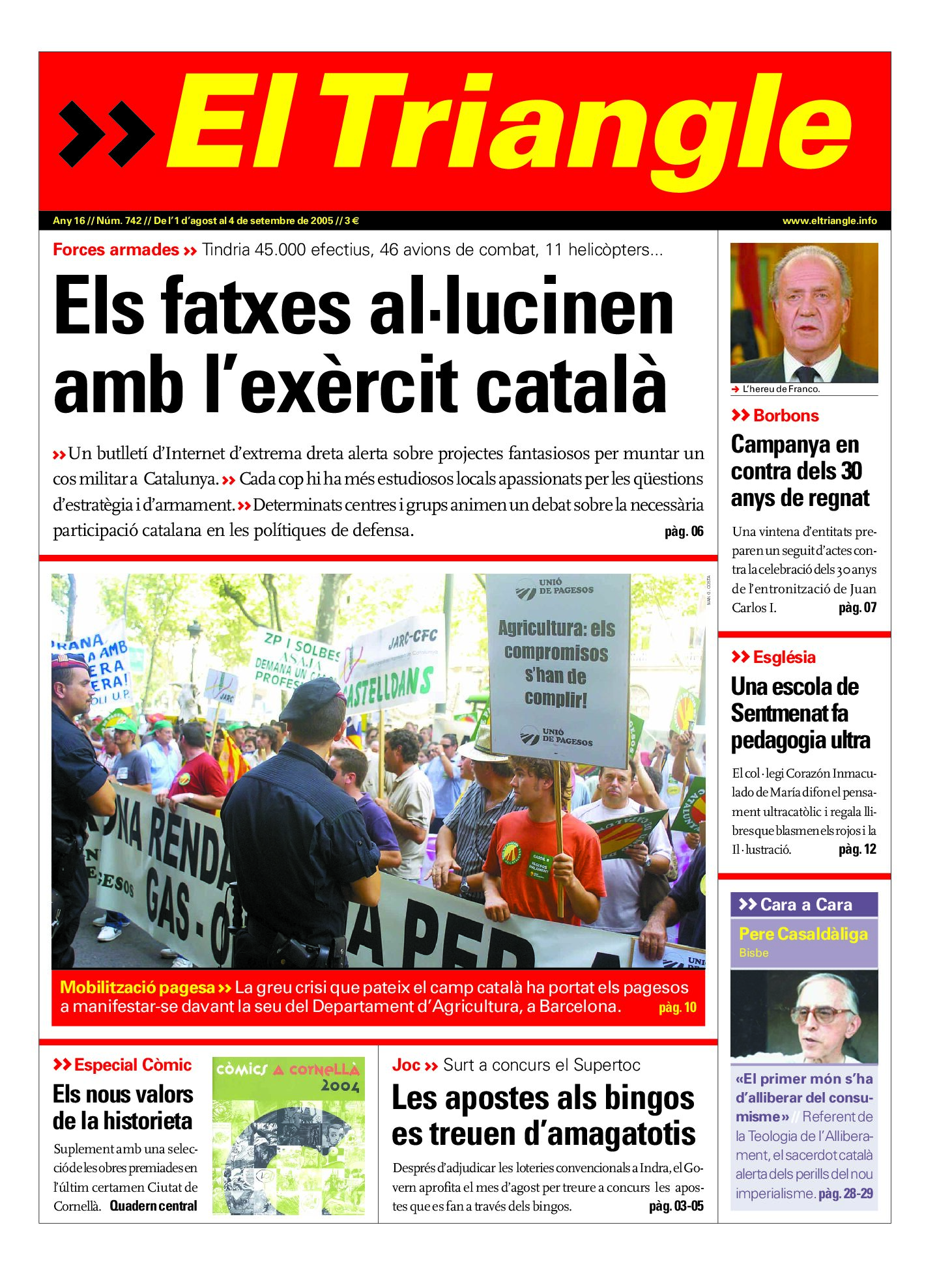 Els fatxes al·lucinen amb l'exèrcit català