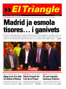 Madrid ja esmola tisores… i ganivets