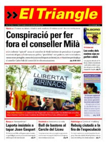 Conspiració per fer fora el conseller Milà