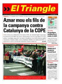 Aznar mou els fils de la campanya contra Catalunya de la COPE