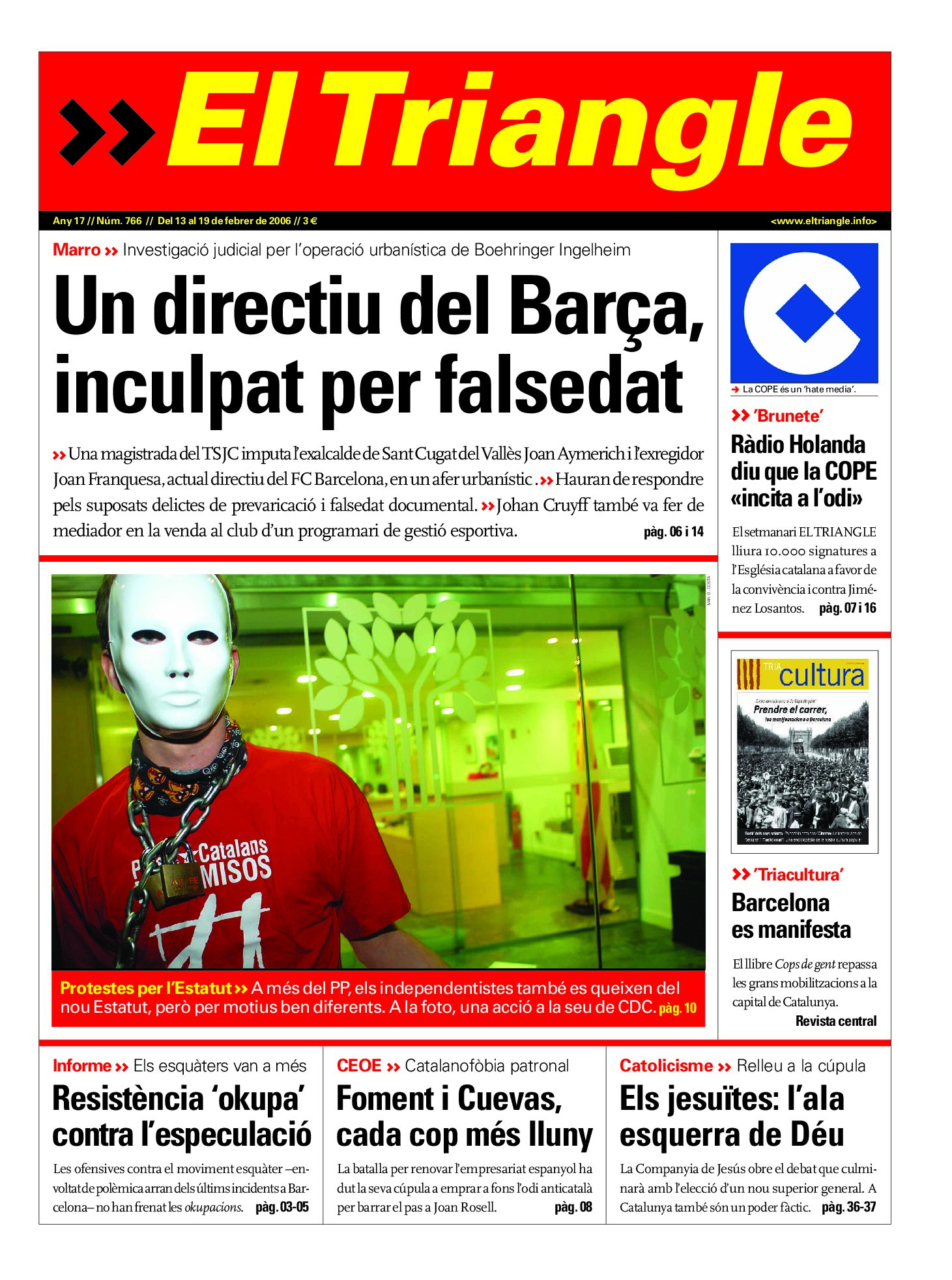 Un directiu del Barça, inculpat per falsedat
