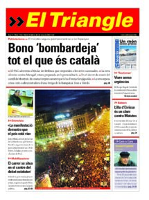 Bono ‘bombardeja’ tot el que és català