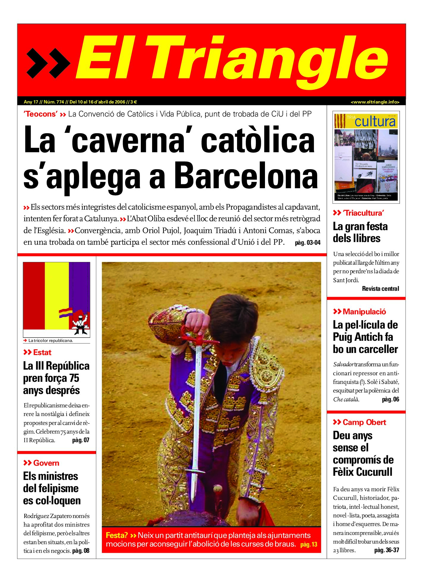 La 'caverna' catòlica s'aplega a Barcelona