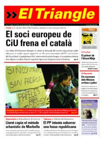 El soci europeu de CiU frena el català