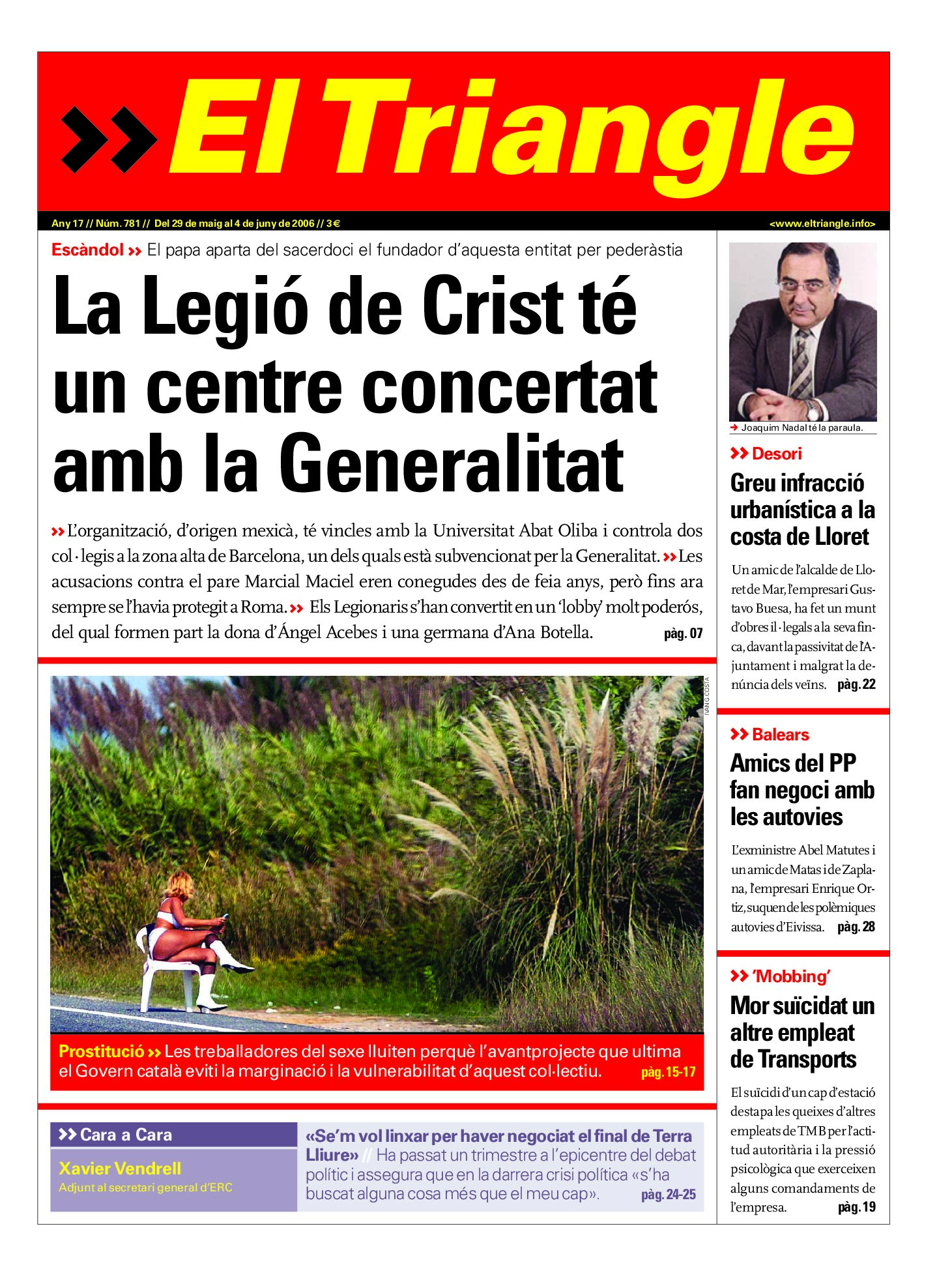 La Legió de Crist té un centre concertat amb la Generalitat