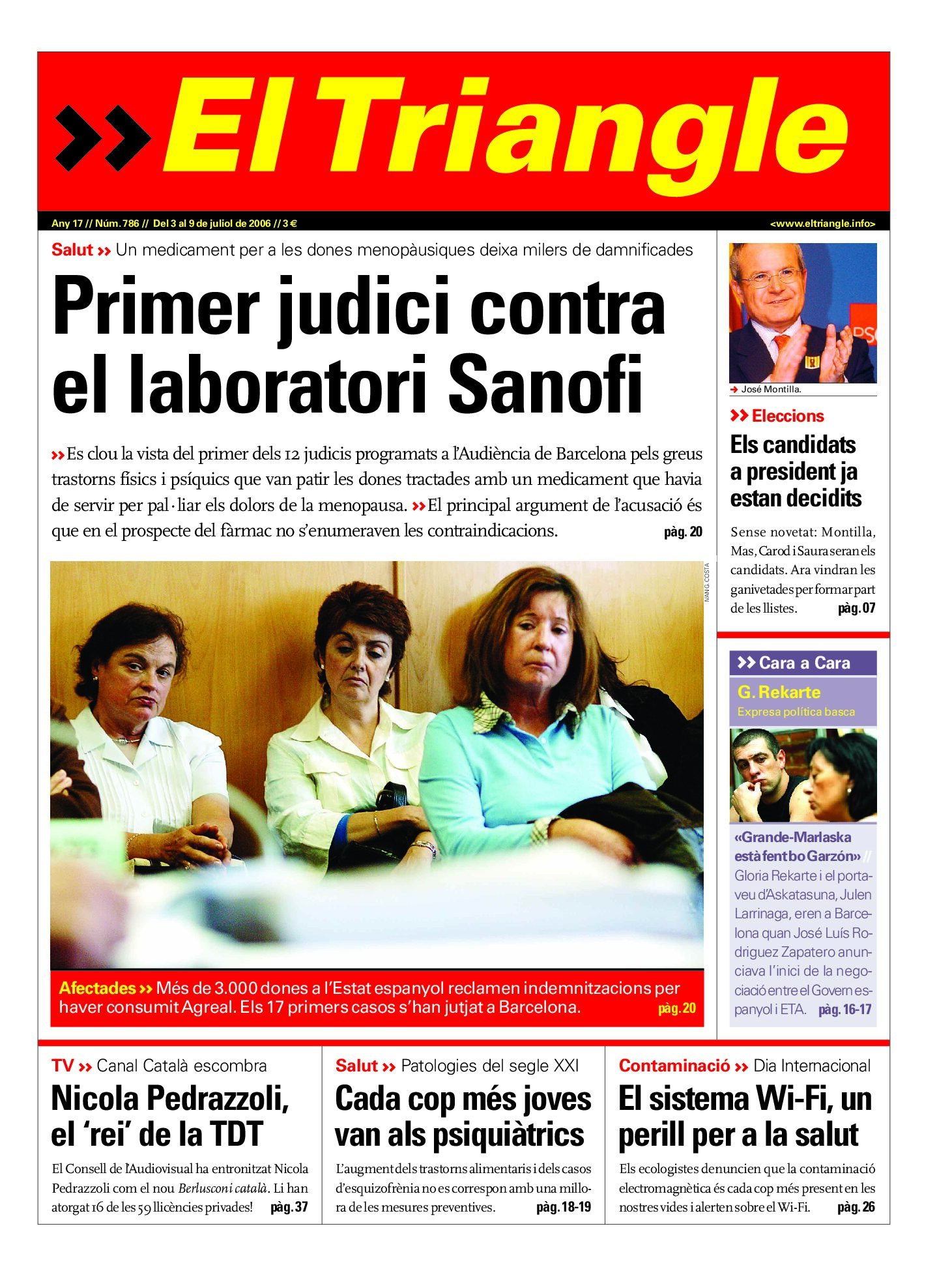 Primer judici contra el laboratori Sanofi