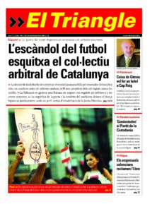 L’escàndol del futbol esquitxa el col·lectiu arbitral de Catalunya