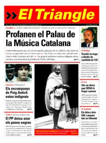 Profanen el Palau de la Música Catalana