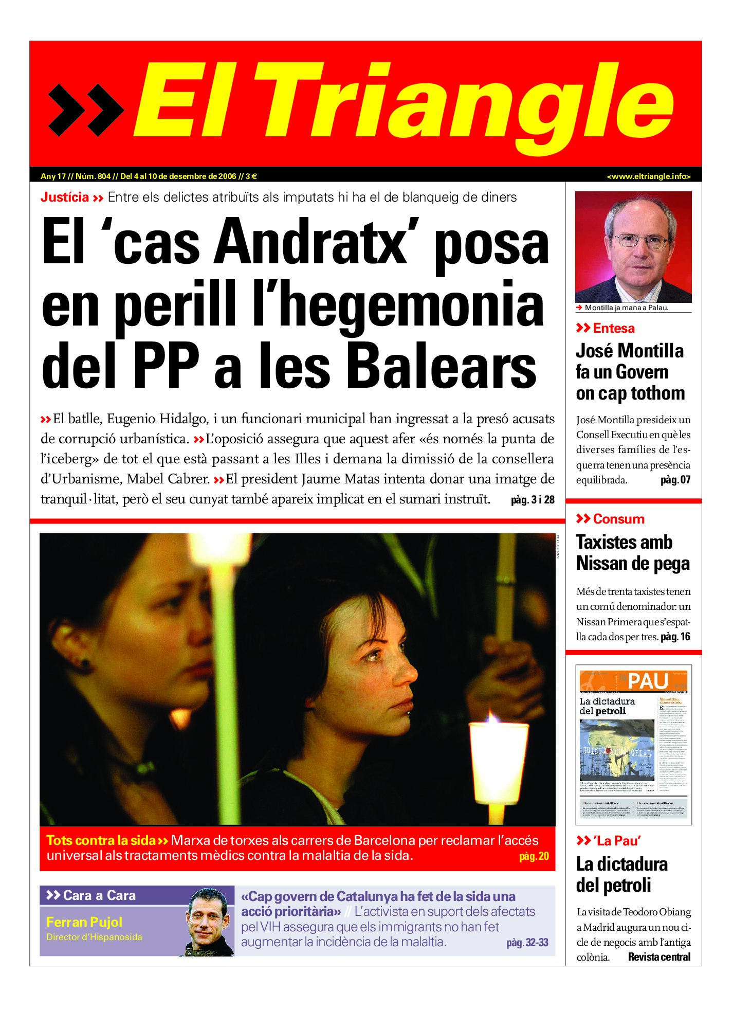 El 'cas Andratx' posa en perill l'hegemonia del PP a les Balears