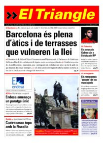 Barcelona és plena d’àtics i de terrasses que vulneren la llei