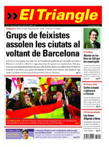 Grups de feixistes assolen les ciutats al voltant dde Barcelona