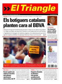 Els botiguers catalans planten cara al BBVA