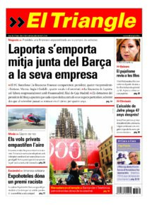 Laporta s’emporta mitja junta del Barça a la seva empresa