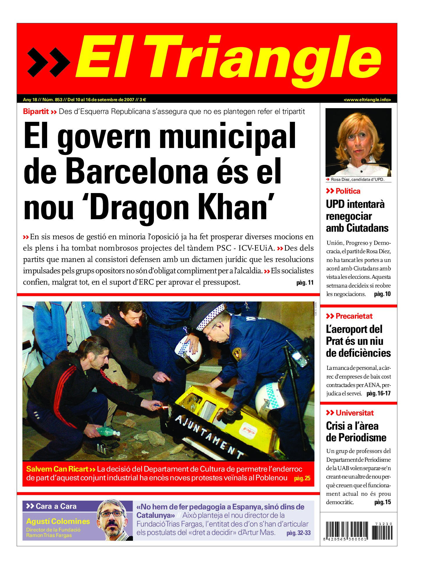 El govern municipal de Barcelona és el nou 'Dragon Khan'