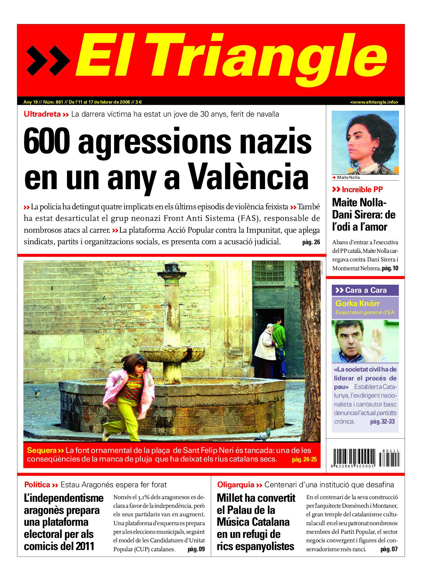 600 agressions nazis en un any a València