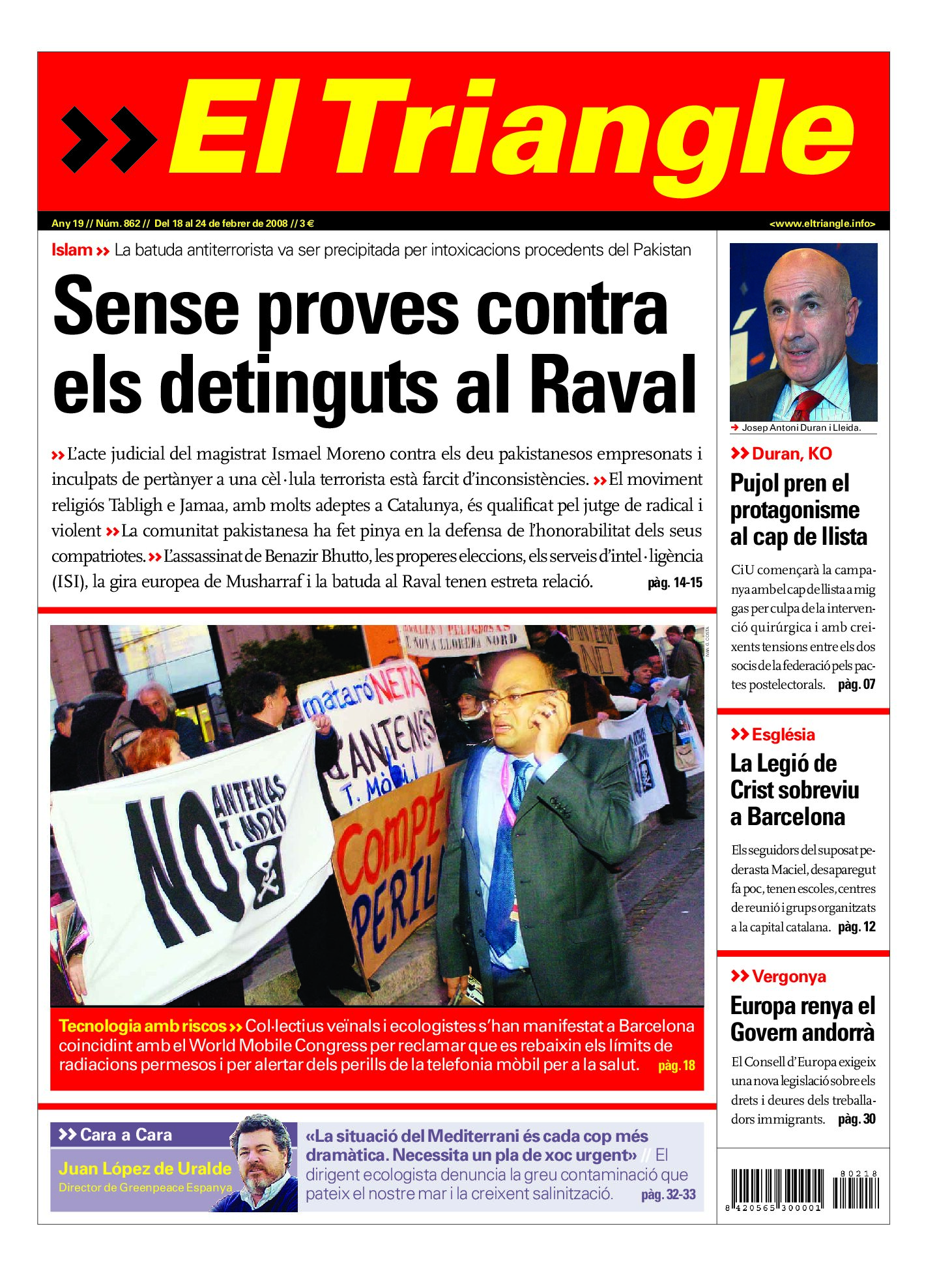 Sense proves contra els detinguts al Raval