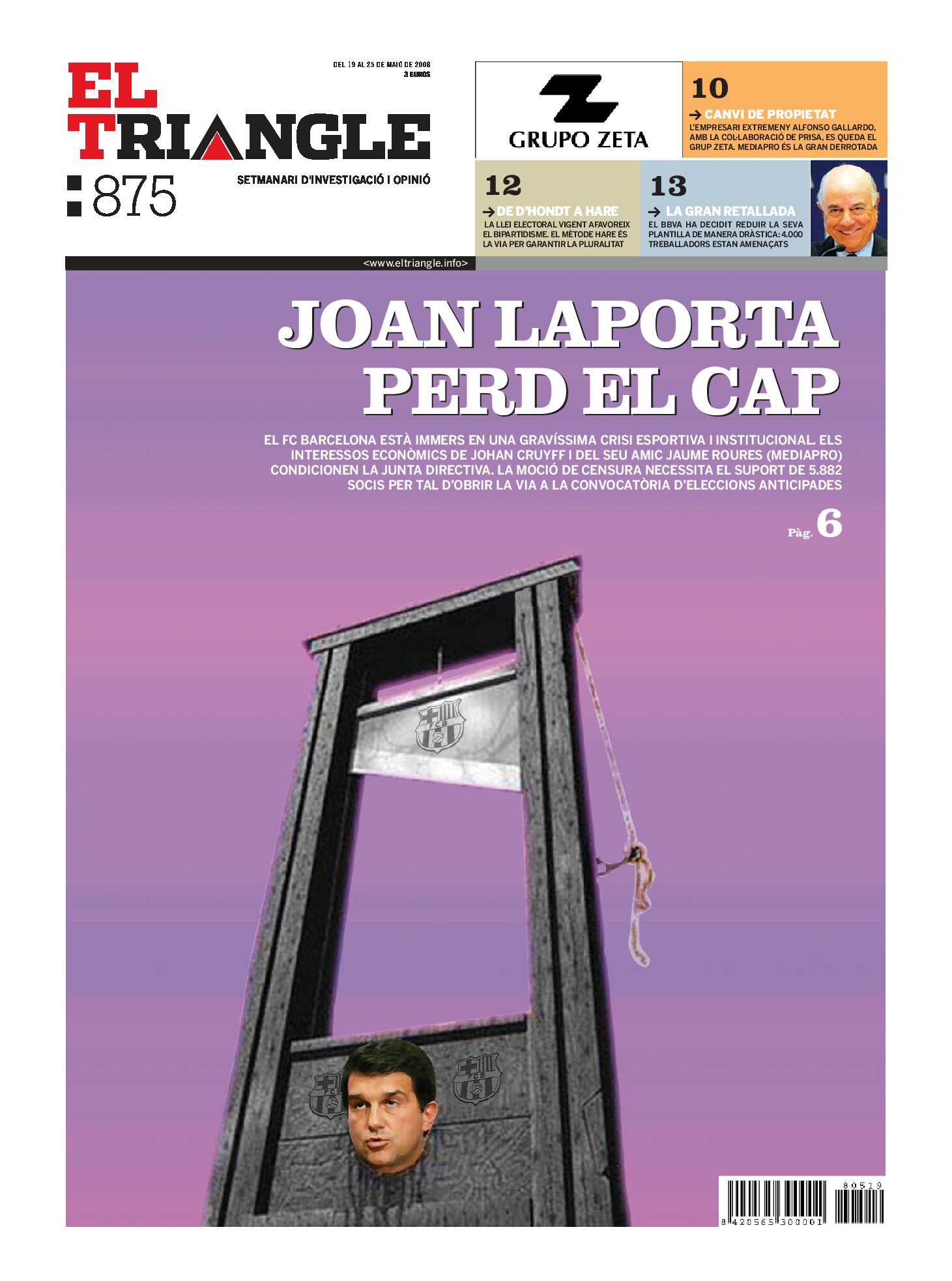 Joan Laporta perd el cap