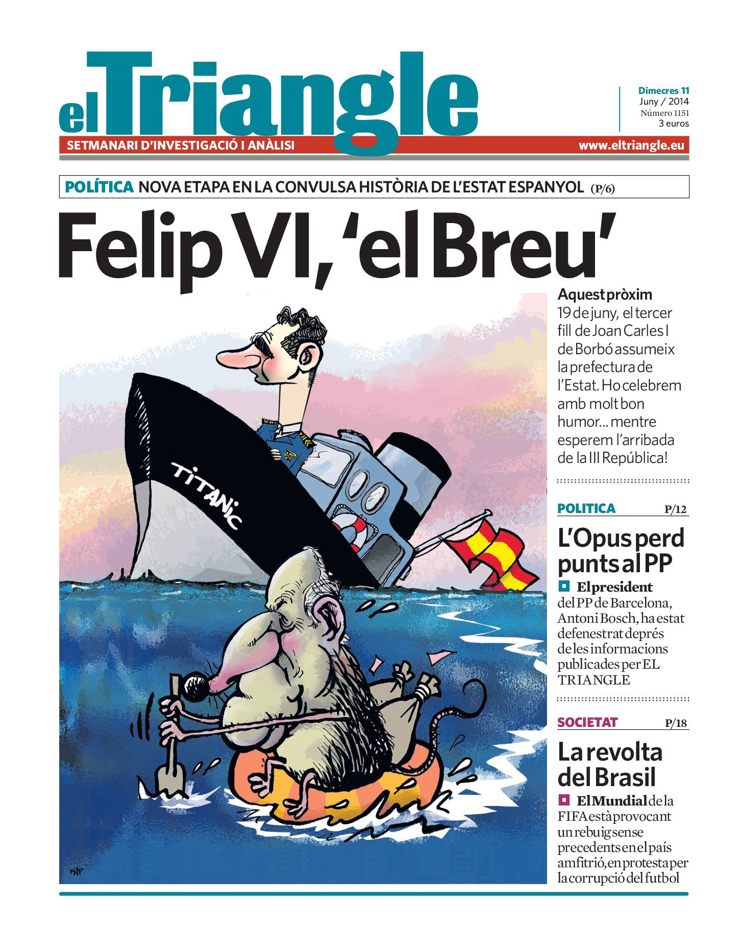 Felip VI, 'el Breu'