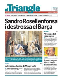 Sandro Rosell enfonsa i destrossa el Barça
