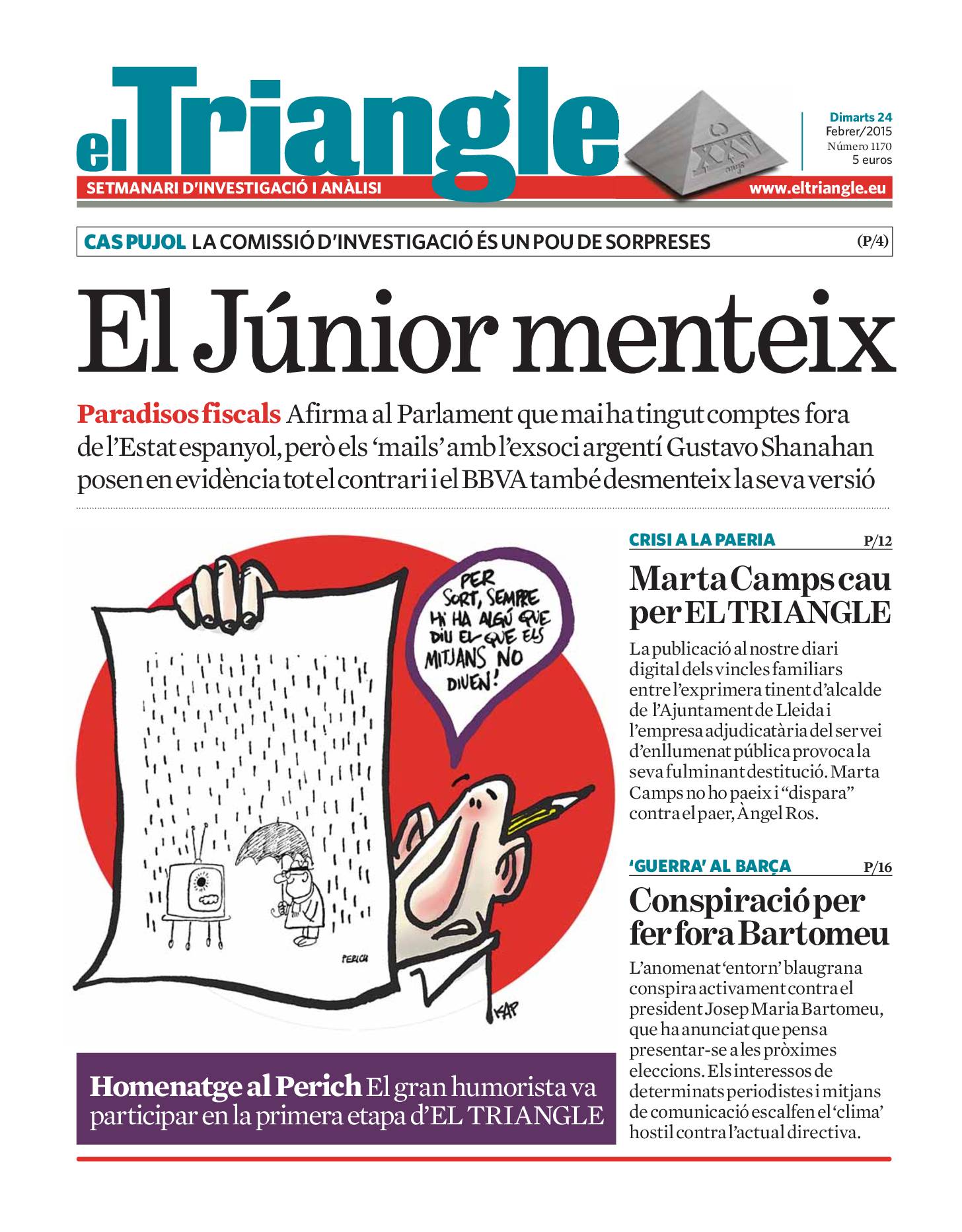 El Júnior menteix