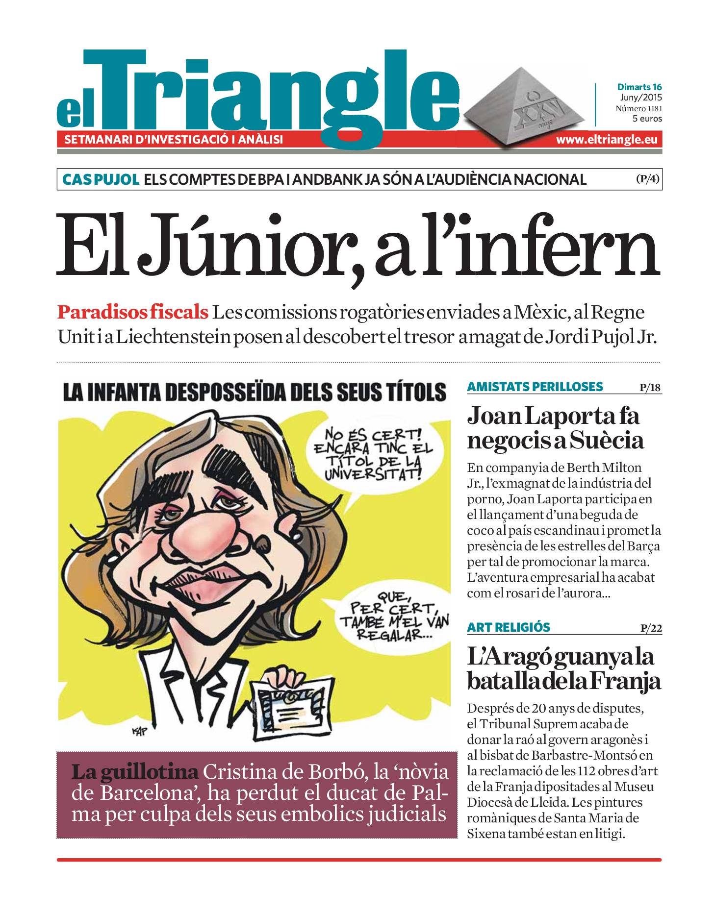El Júnior, a l'infern