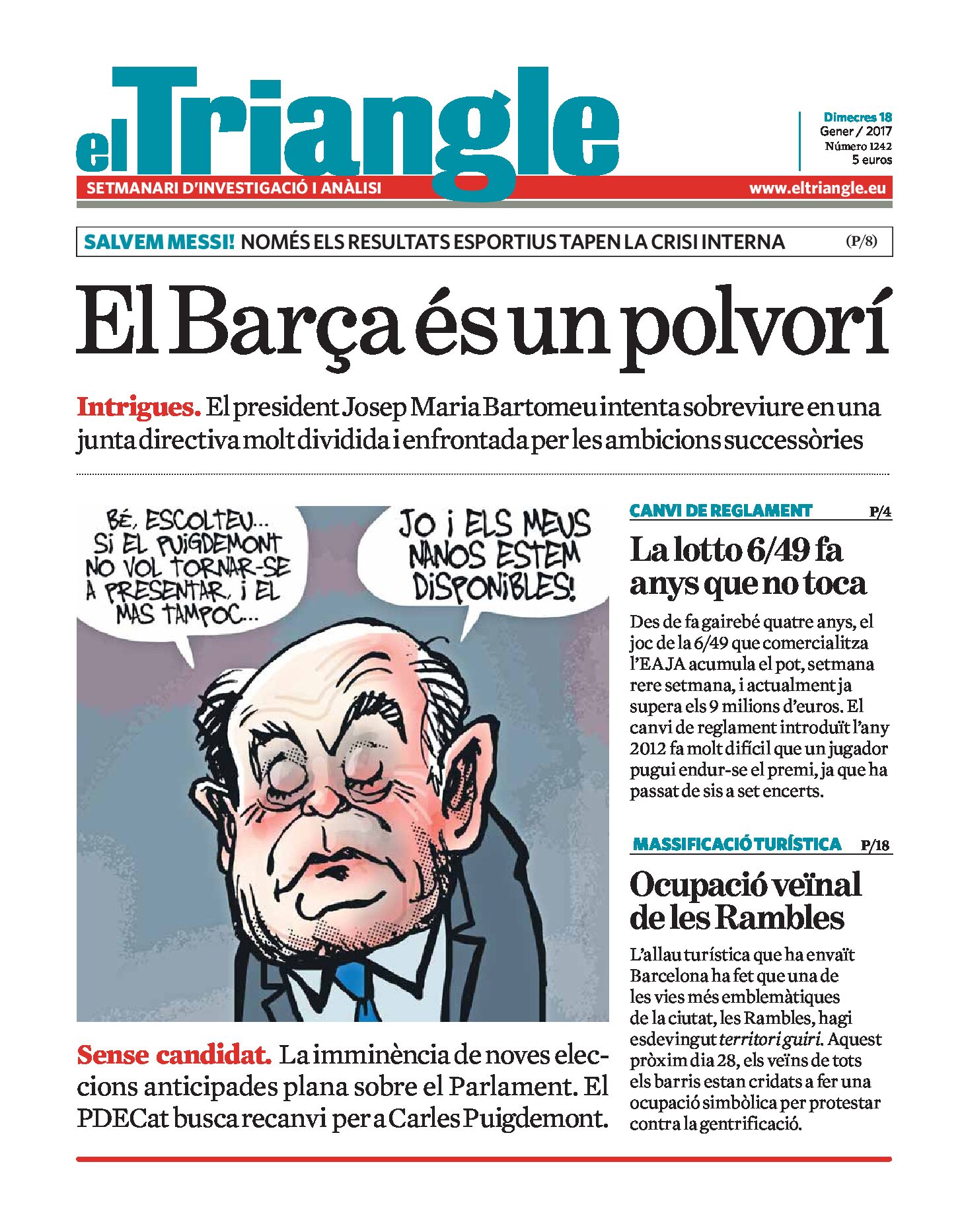 El Barça és un polvorí