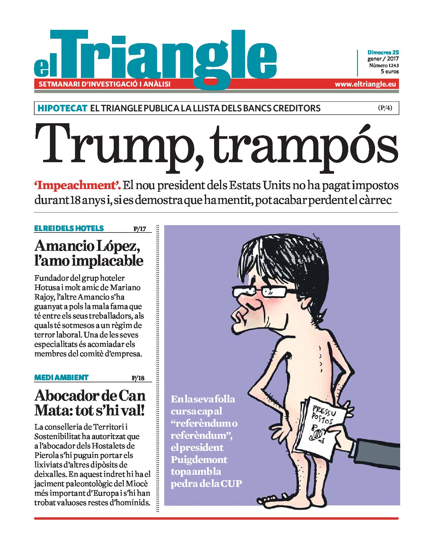 Trump, trampós