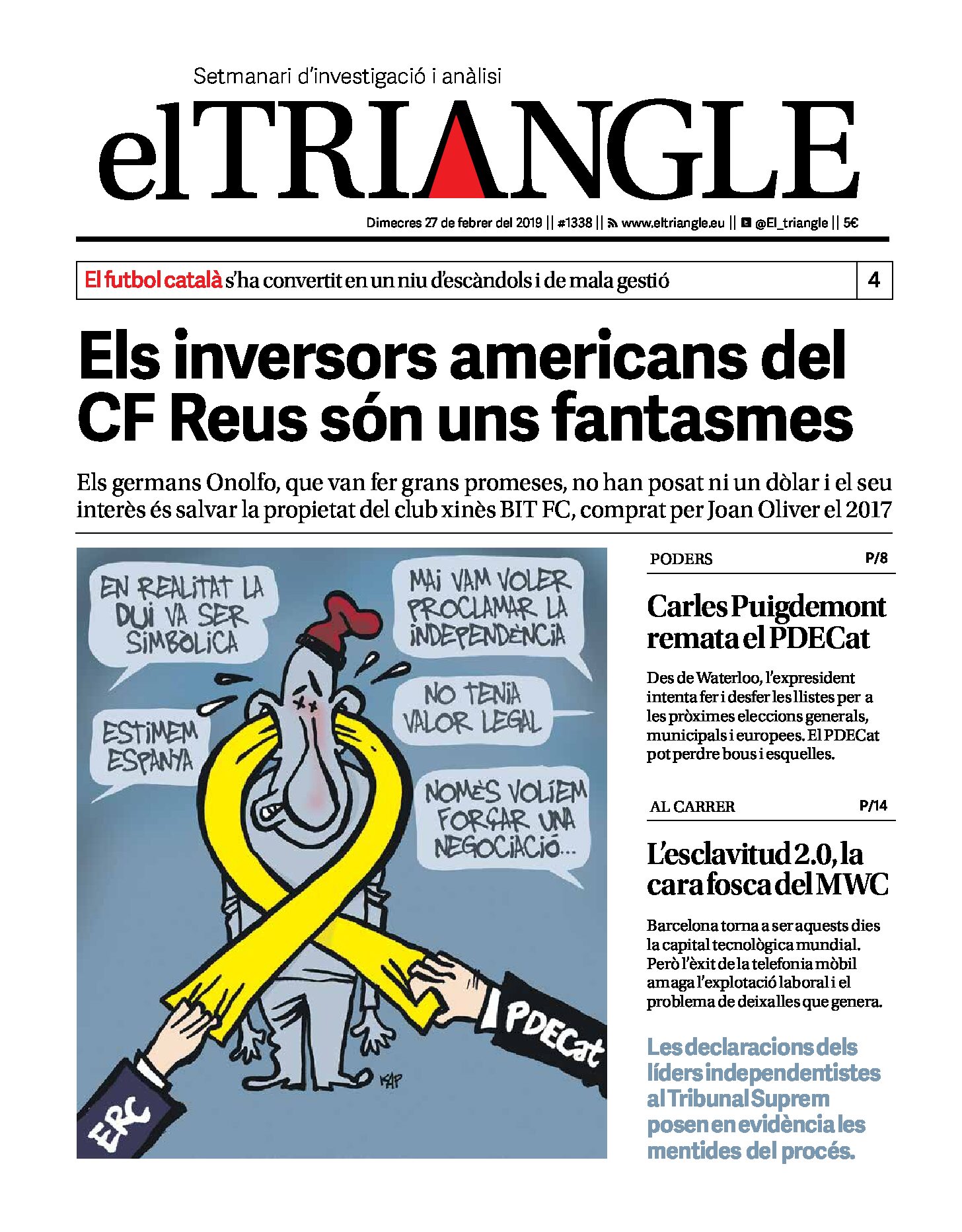 Els inversors americans del CF són uns fantasmes