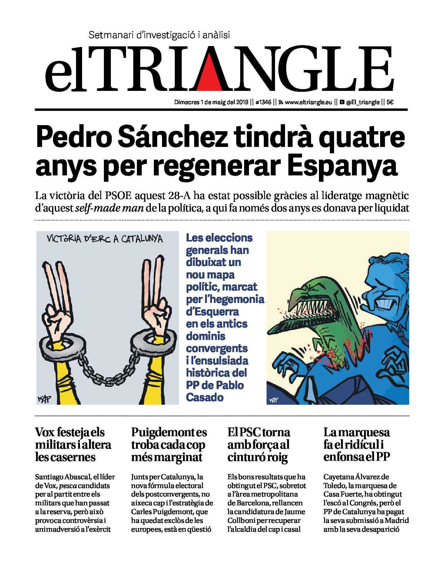 Padro Sánchez tindrà quatre anys per regenerar Espanya