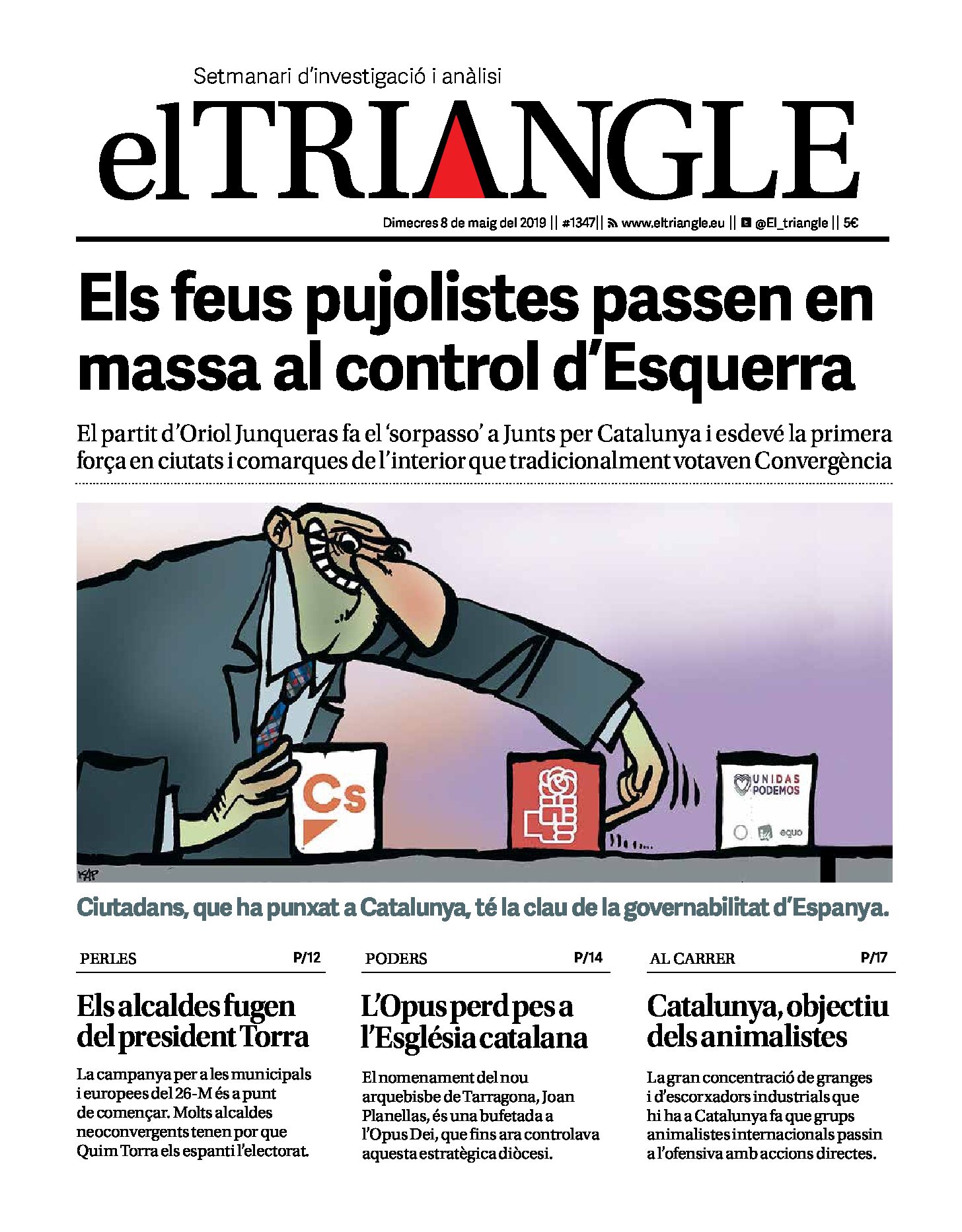 Els feus pujolistes passen en massa al control d'Esquerra