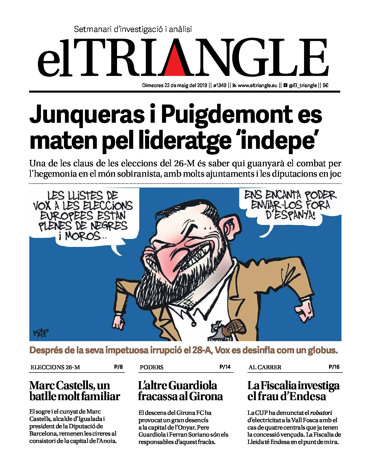 Junqueras i Puigdemont es maten pel lideratge 'indepe'