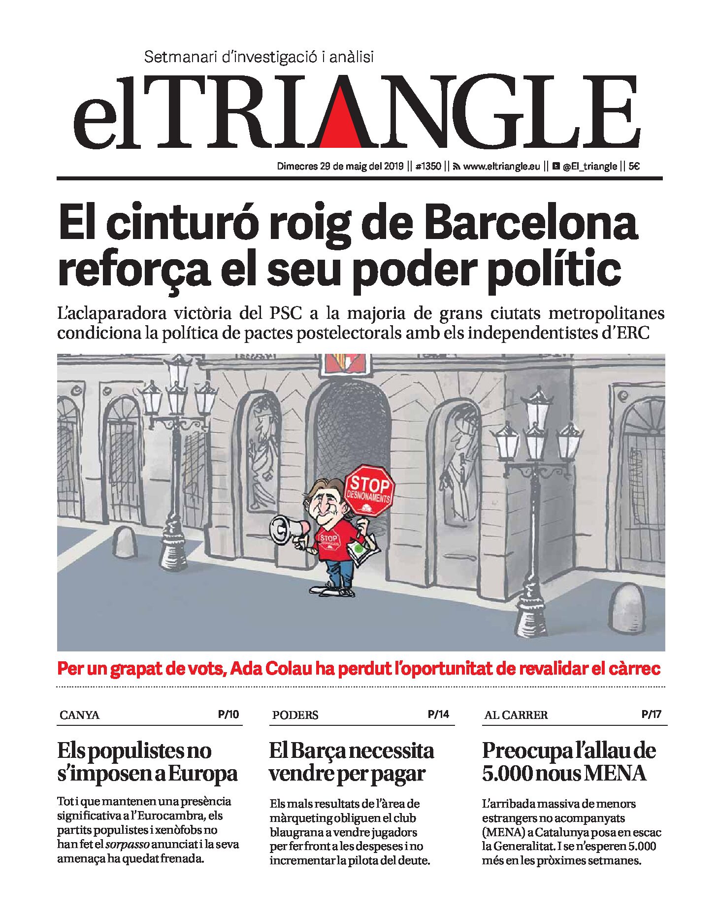 El cinturó roig de Barcelona reforça el seu poder polític