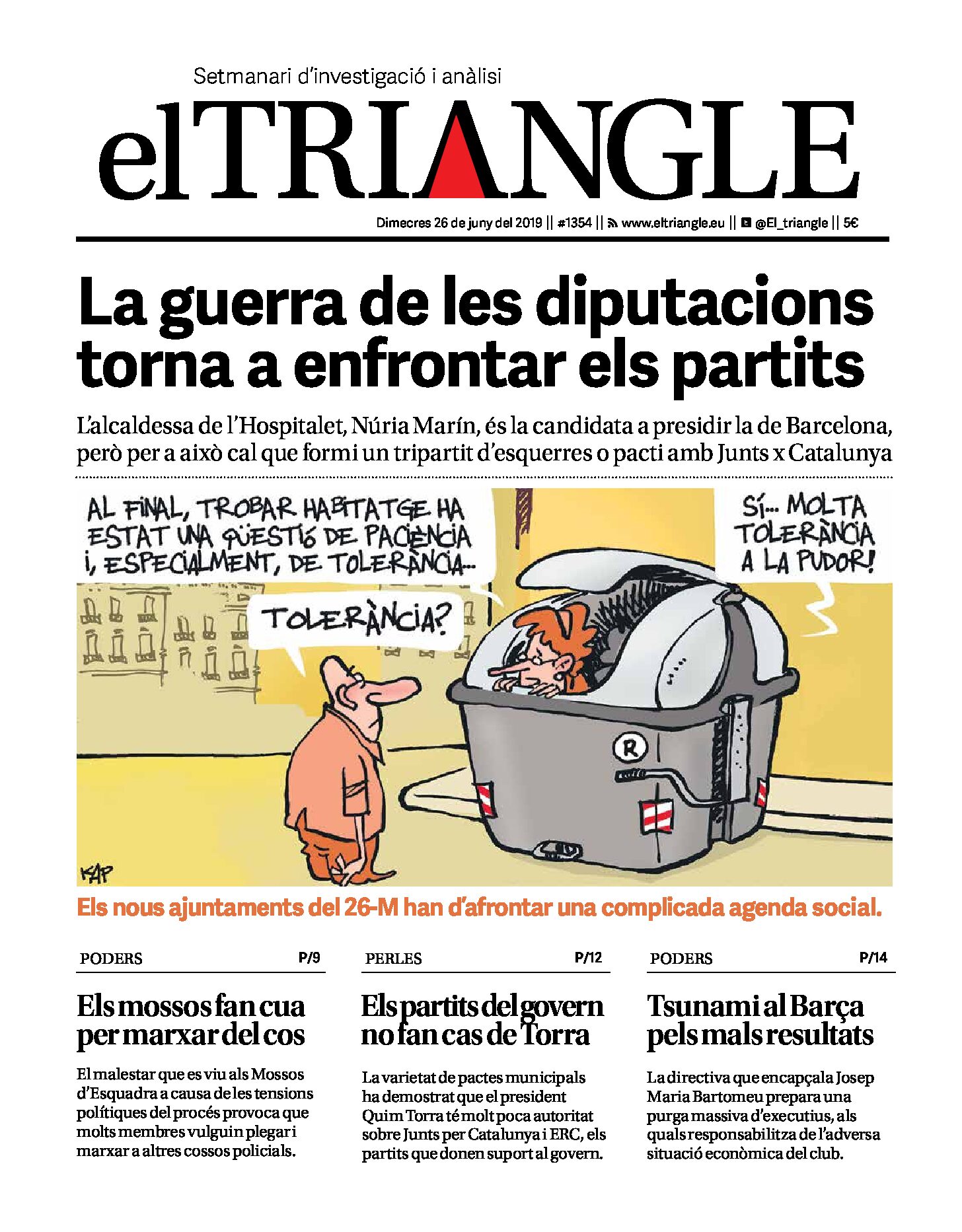 La guerra de les diputacions torna a enfrontar els partits